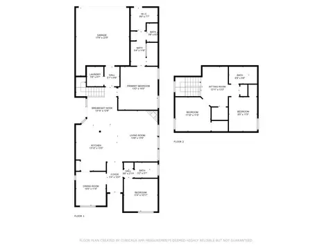Floorplan - 302 Park Dr, Euless, TX 76040 photo 1 of 3