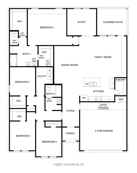 Floorplan - 2113 Hampton St, Anna, TX 75409 photo 1 of 1