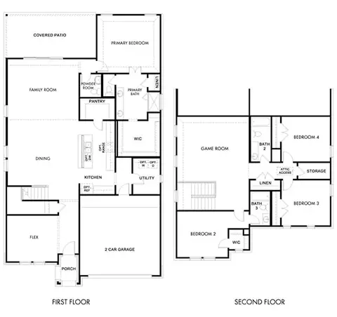 Floorplan - 705 Celestial Trl, Lavon, TX 75166 photo 1 of 2