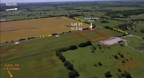 lot21 Fm 1384, Justin, TX 76247