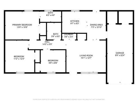 Floorplan - 608 Windfields St, Denton, TX 76209 photo 1 of 1