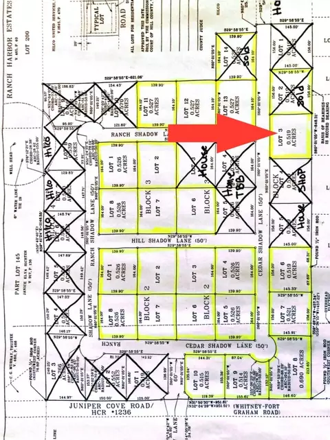 tbd 6 Cedar Shadow Ln, Whitney, TX 76692