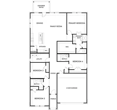 Floorplan - 2628 Rocket Bend Dr, Anna, TX 75409 photo 1 of 2