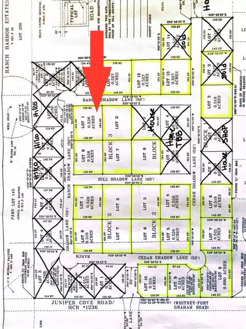 tbd 10 Ranch Shadow Ln, Whitney, TX 76692