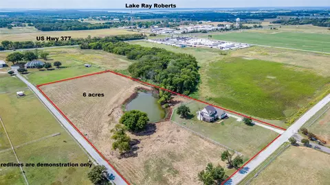 View/Area - 10200 Zipper Rd, Pilot Point, TX 76258 photo 2 of 4
