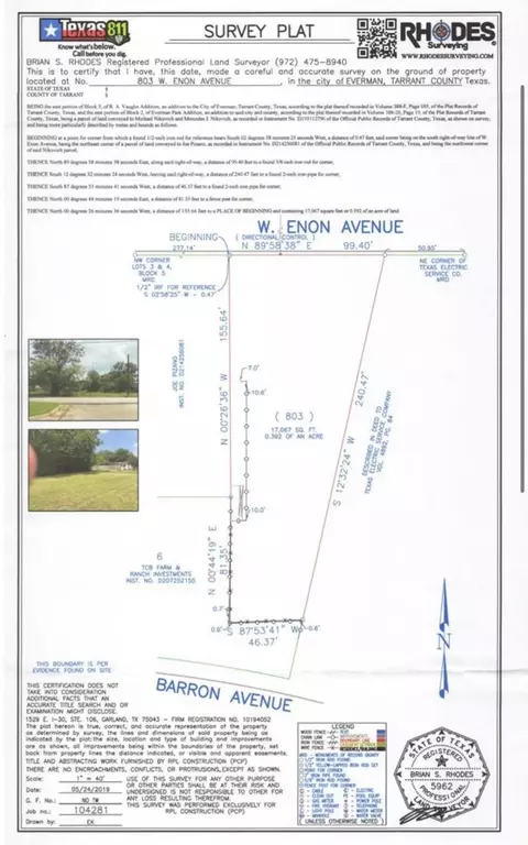 803 W Enon Ave, Everman, TX 76140