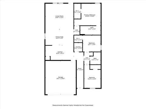 Floorplan - 14405 Cloudview Way, Haslet, TX 76052 photo 1 of 1