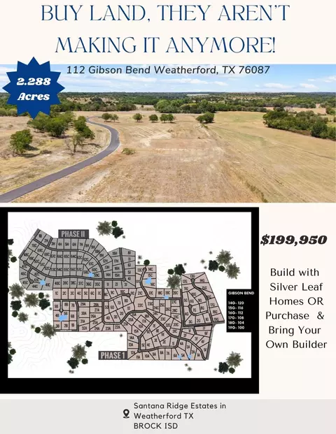 112 Gibson Bnd, Weatherford, TX 76087