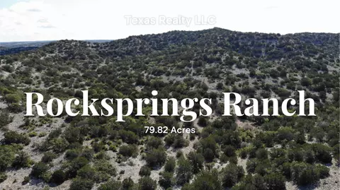 1023 Sd 63010, Rocksprings, TX 78880