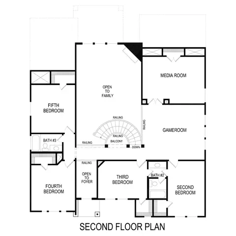 Floorplan - 9616 Roehampton Dr, Forney, TX 75126 photo 3 of 3