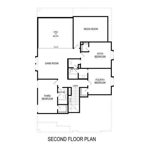 Floorplan - 1271 Duke Dr, Prosper, TX 75078 photo 1 of 2