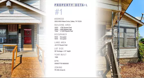 5504 Mesa Cir, Dallas, TX 75235