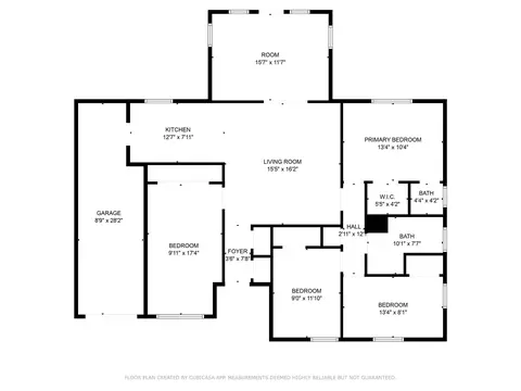 Floorplan - 700 Shelmar Dr, Euless, TX 76039 photo 1 of 1