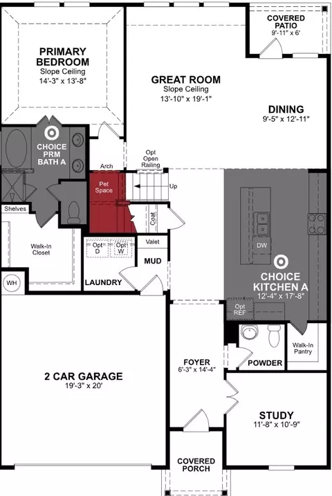 Floorplan - 2000 Briarbrook Dr, Denton, TX 76207 photo 1 of 2