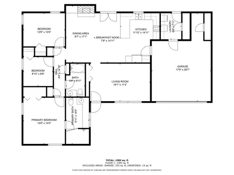 Floorplan - 114 Carpenter Loop, Bonham, TX 75418 photo 1 of 1