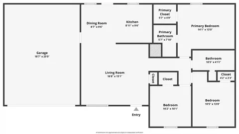 Floorplan - 708 Wolfe Run, Celeste, TX 75423 photo 1 of 1