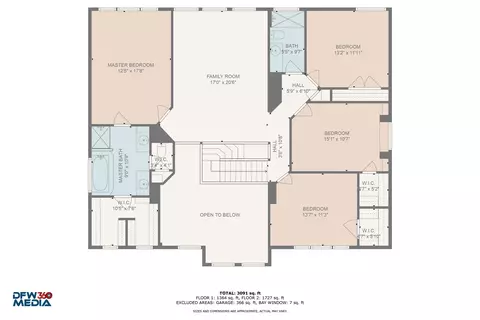 Floorplan - 7009 Riverchase Trl, Denton, TX 76210 photo 2 of 2