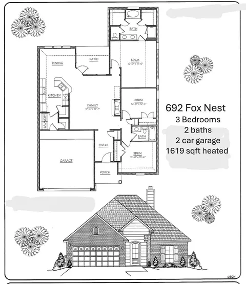 692 Fox Nest Cir, Haughton, LA 71037