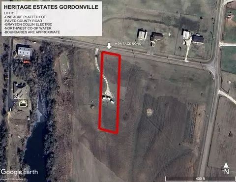 lot1 3 Heritage, Gordonville, TX 76245