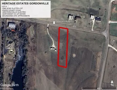 lot1 4 Heritage, Gordonville, TX 76245