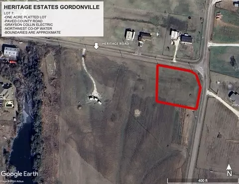 lot1 7 Heritage, Gordonville, TX 76245