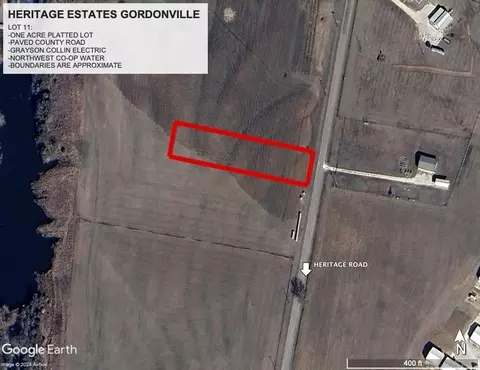 lot1 11 Heritage, Gordonville, TX 76245