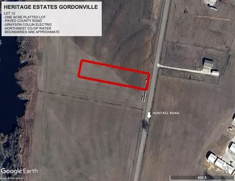 lot1 12 Heritage, Gordonville, TX 76245