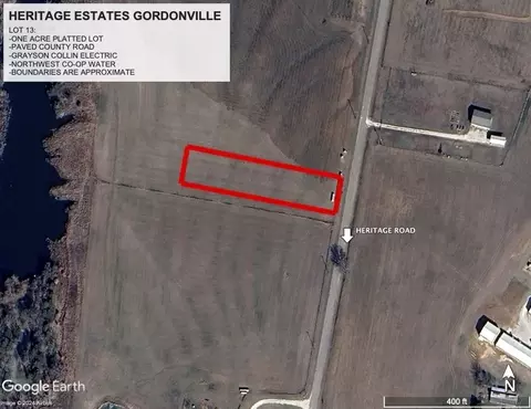 lot1 13 Heritage, Gordonville, TX 76245