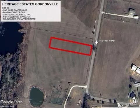 lot1 15 Heritage, Gordonville, TX 76245
