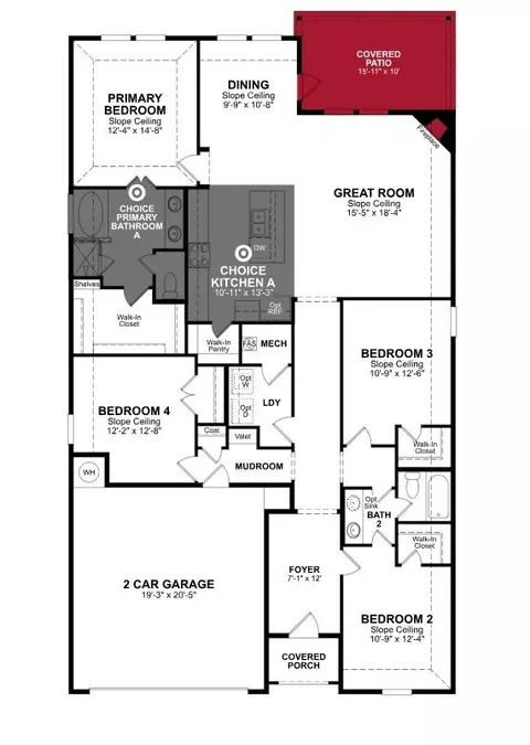 Floorplan - 3409 Longfellow Ave, Anna, TX 75409 photo 1 of 1