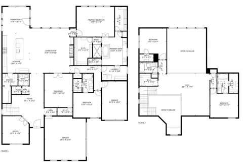 Floorplan - 2005 Waterleaf Rd, Haslet, TX 76052 photo 1 of 1