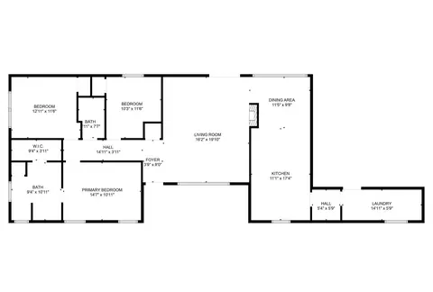Floorplan - 110 Utopia Ct, Springtown, TX 76082 photo 1 of 1