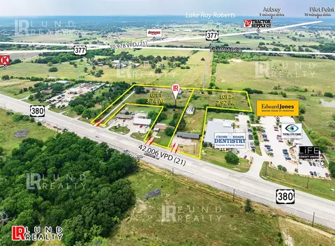 8400 Us Highway 380 #LOT 1, Cross Roads, TX 76227