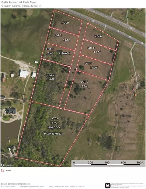 tbd Us 82 #LOT -3, Bells, TX 75414