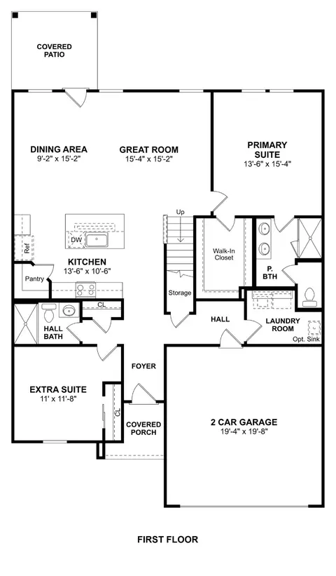 Floorplan - 1312 Richardson St, Howe, TX 75459 photo 1 of 2