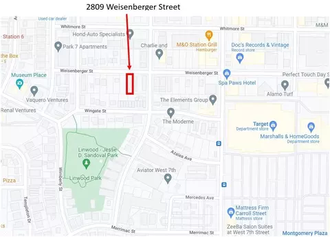 2809 Weisenberger St, Fort Worth, TX 76107