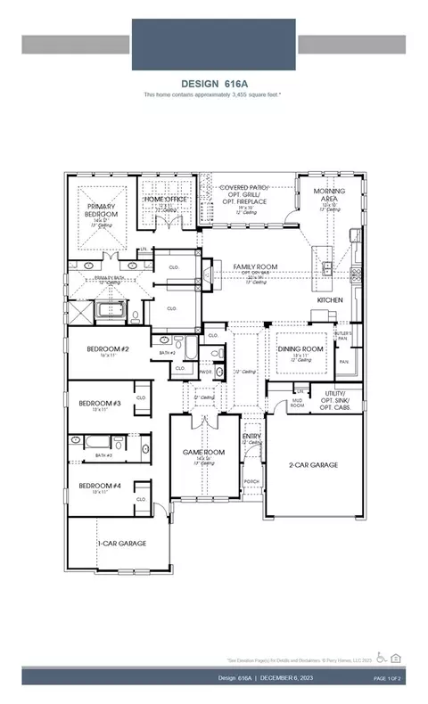 Floorplan - 709 Corsair Ct, Hurst, TX 76054 photo 1 of 1