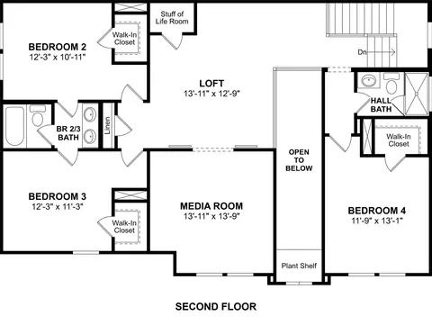 Floorplan - 11540 Ely Pl, Haslet, TX 76052 photo 2 of 2