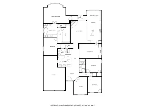 Floorplan - 741 Butchart Dr, Prosper, TX 75078 photo 1 of 1
