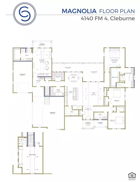Floorplan - 4140 Fm 4, Cleburne, TX 76031 photo 1 of 1
