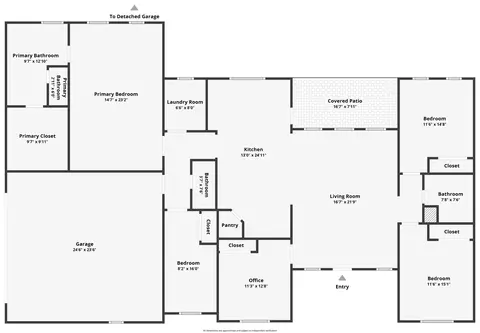 Floorplan - 4480 Fm 903, Celeste, TX 75423 photo 1 of 1
