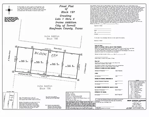 1001 S Medora St, Terrell, TX 75160