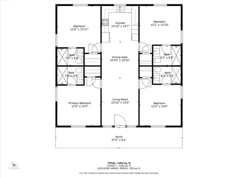 Floorplan - 703 Maple St, Commerce, TX 75428 photo 1 of 1