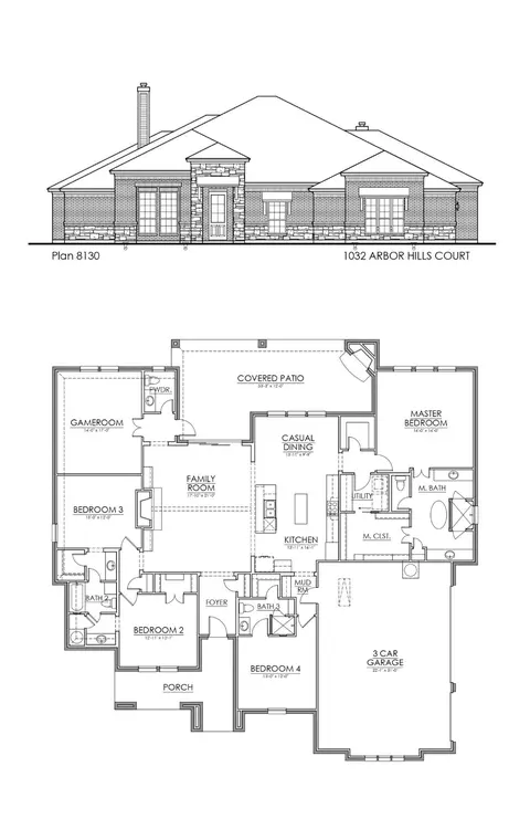 1032 Arbor Hills Ct, Poolville, TX 76487