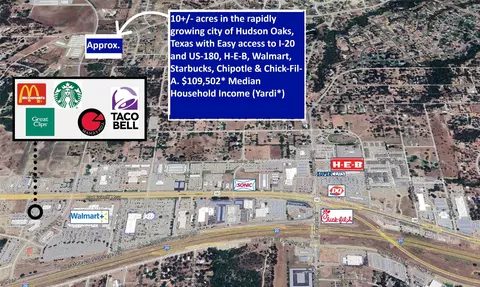 Tba N Oakridge Drive, Hudson Oaks, TX 76087
