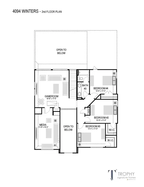 Floorplan - 424 Marsh Dr, Lavon, TX 75166 photo 2 of 2