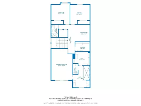 Floorplan - 7809 Merit Ln, Plano, TX 75024 photo 2 of 3