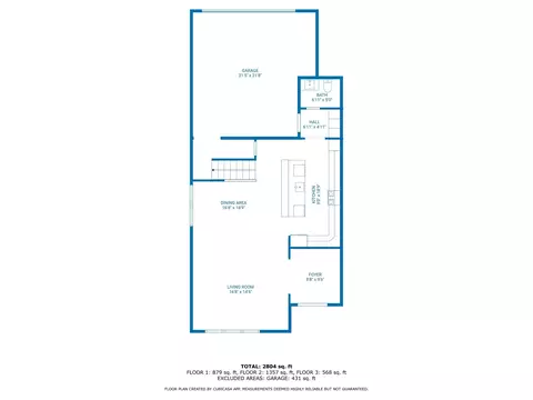 Floorplan - 7809 Merit Ln, Plano, TX 75024 photo 1 of 3