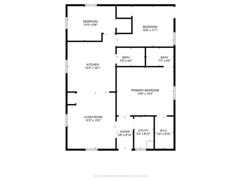 Floorplan - 807 E 2nd St, Cleburne, TX 76031 photo 1 of 1