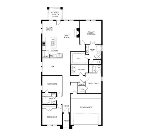 Floorplan - 2449 Flatiron Dr, Corinth, TX 76210 photo 1 of 1